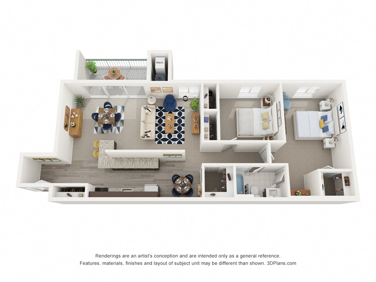 1, 2 & 3Bedroom Apartments in Vienna VA Merrifield at Dunn Loring